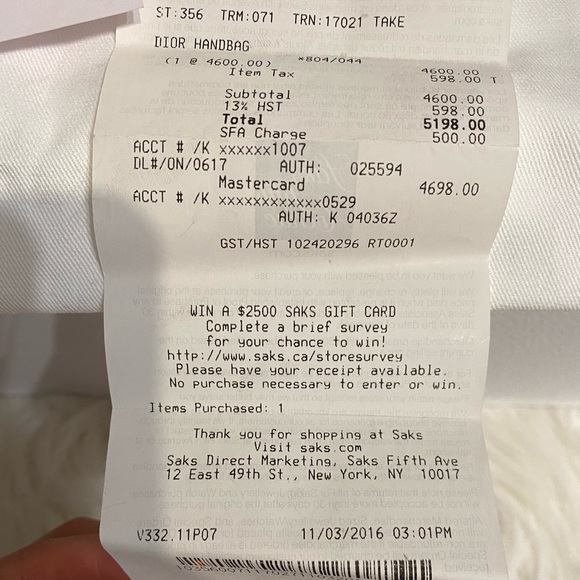 ❌SOLD❌ Diorever tote bag full set - Picture 9 of 9